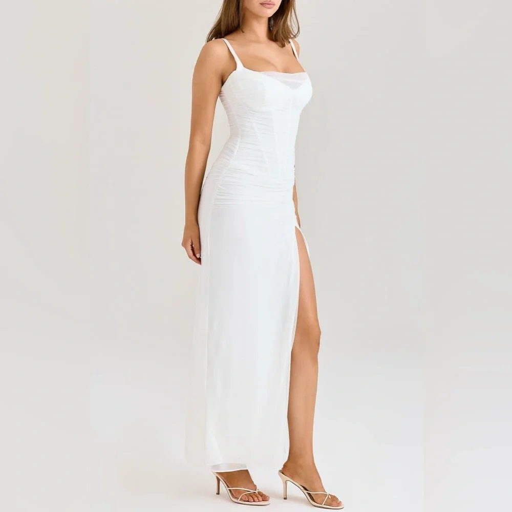 House of CB White Maxi Dress - Picture 4 of 8
